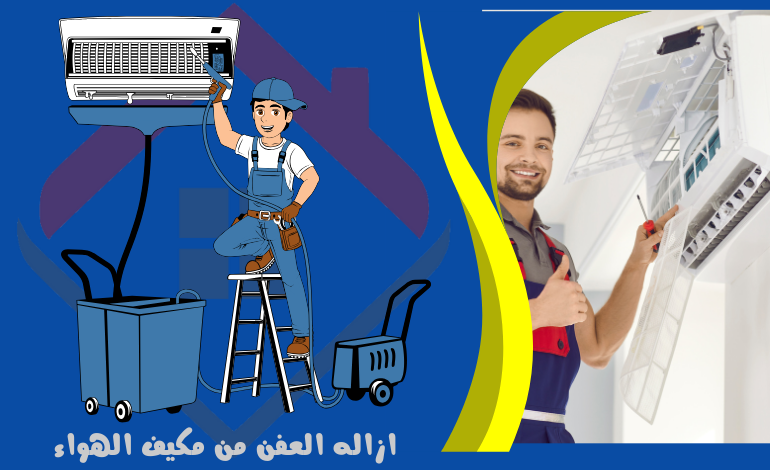 خدمة ازالة العفن من مكيف الهواء