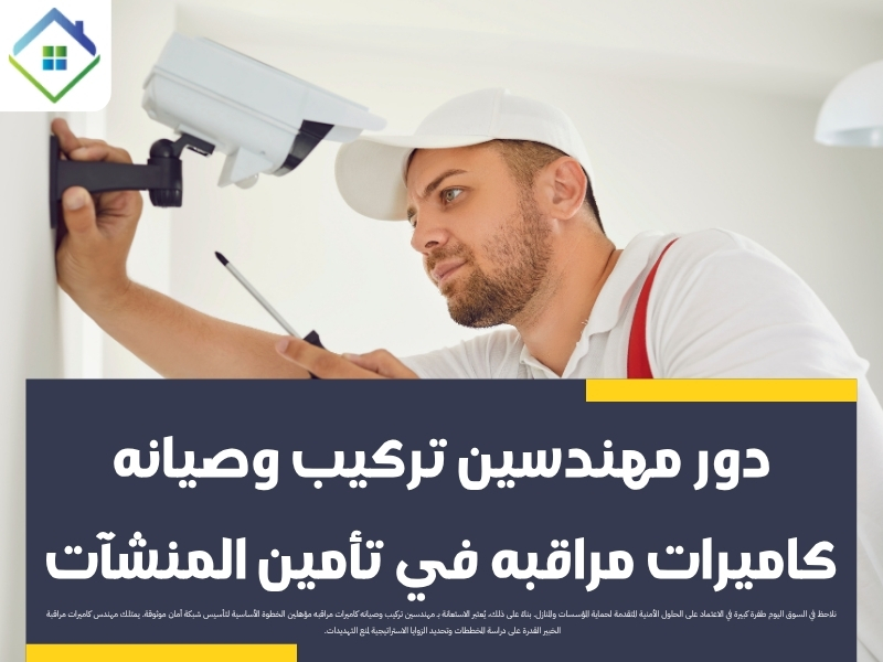 مهندسين تركيب وصيانه كاميرات مراقبه المنطقة الشرقية السعودية