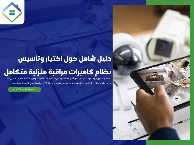 تأسيس نظام كاميرات مراقبة متكامل - المنطقة الشرقية السعودية